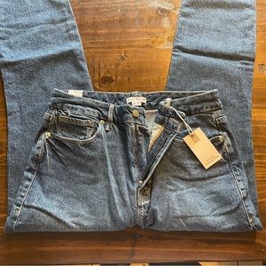 Good American Good Classic Raw Hem Jeans sz 14 32/28